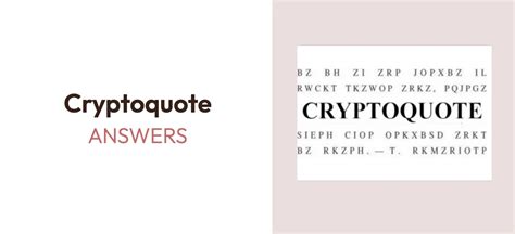 Cryptoquote Answer for 11/12/2024 – Cryptoquote Answers